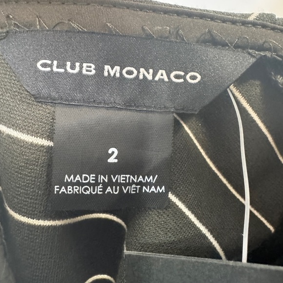 Club Monaco Stripe Ponte Knit Maxi Dress - Picture 5 of 13